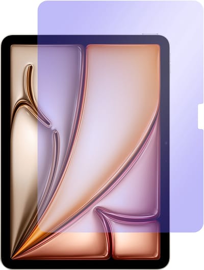 Just in Case blue Light Filter Screenprotector geschikt voor iPad Air 11 inch (M4 2026 / M3 2025 / M2 2024) - Anti Blue Light Screenprotector