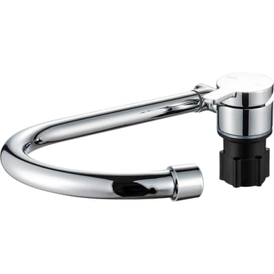 Opvouwbare Kraan voor Camper 360 graden Draaibaar Keukenkraan Spoelbak Hoge Boog Eénhendel Waterkranen 1-2 gray