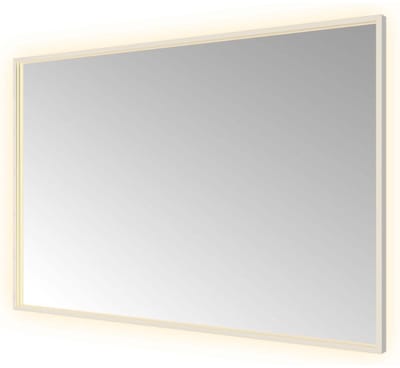 Hotbath &More Mirrors Square LED Badkamerspiegel - Rechthoek - 80 x 120 cm - RVS 316