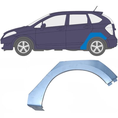 Reparatiepaneel achterspatbord voor Honda FR-V 2005-2009 / Links