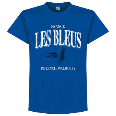 Frankrijk Les Bleus Rugby T-Shirt - Blauw - XXXL