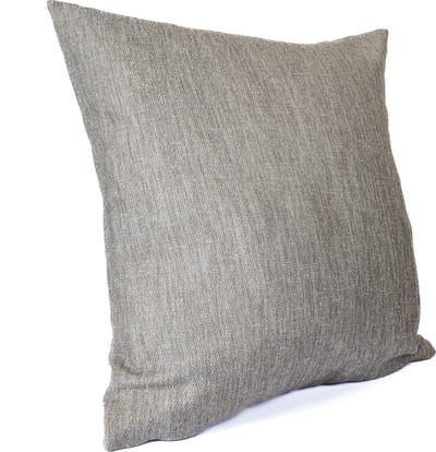 Kussenhoes 45x45cm Grijsgroen (Fresh Olive) - Met Rits - Linnen & Recycled - Wasbaar - Strijkbaar - Belgische makelij