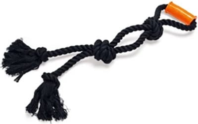Beeztees Touwtrekker Moy - Flostouw - Zwart - 60x13x7 cm