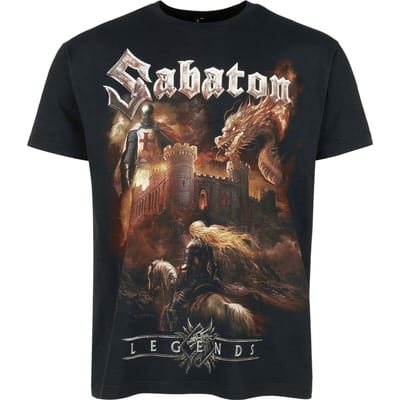 Sabaton T-shirt - Castle - S tot 4XL - voor Mannen - zwart