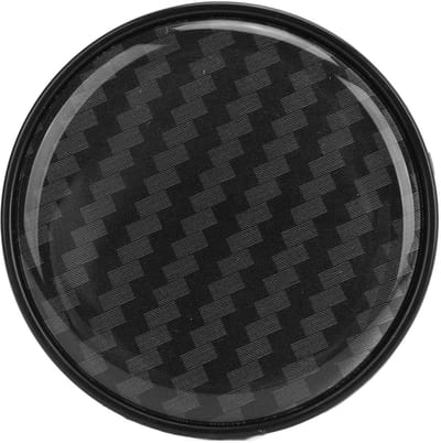 Dailygoods- Naafdoppen 54mm Buitendiameter - Wielnaaf Doppen - Velgafdekkingen - Universele Doppen - Koolstofvezel Stijl - Set van 4 - Wielnaafdoppen