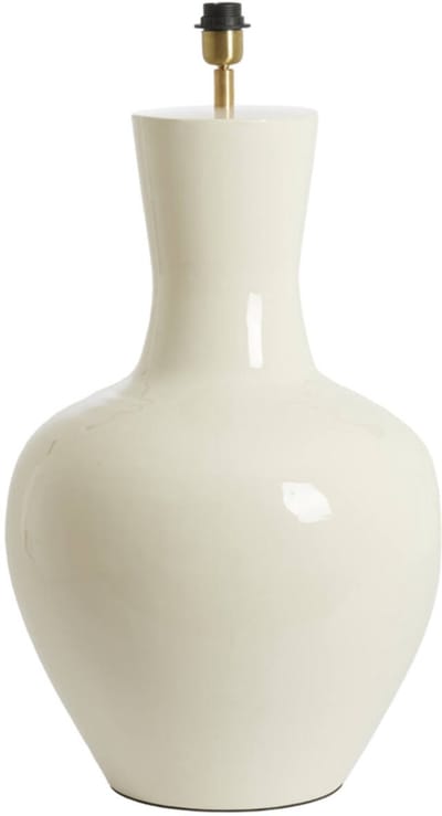 Tafellamp - beige crème - Nana - metaal - Ø 46cm - E27 - 8316443 - Light & Living