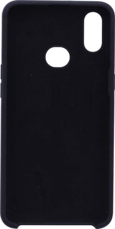 LuxeBass Hoesje geschikt voor Samsung Galaxy A10s siliconen hoesje - Zwart - telefoonhoes - gsm hoes - telefoonhoesje