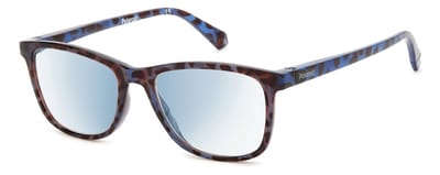 Leesbril Polaroid PLD0033 Met Blauw Licht Filter-Azuur Havanna-+1.00
