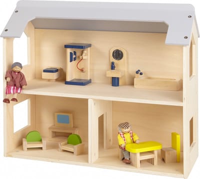Zoem - Houten Poppenhuis - Speelgoed - Poppenhuis - Poppen - Meisjes - Jongens
