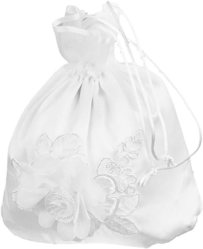 Rosenice bruidshandtas bruidstas bruidsmeisje bloemenmeisjes satijn Dolly tas handtas - 1 stuk