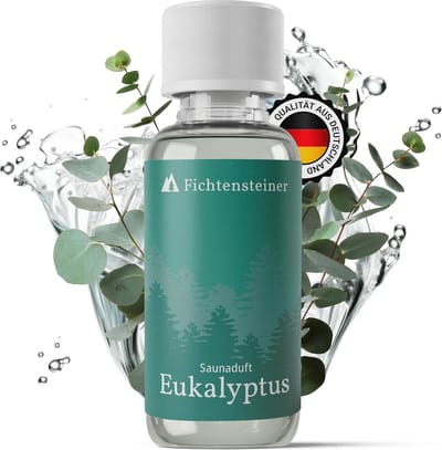 Verkwikkende Eucalyptus Sauna-infusie - 100 ml - Efficiënte Sauna Opgietmiddel voor 100 Infusies - Weldadige Geur voor Ontspanning