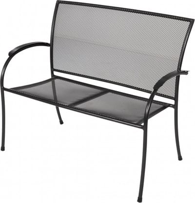 Lesliliving -Tuinbank Nordic 105cm - Antraciet
