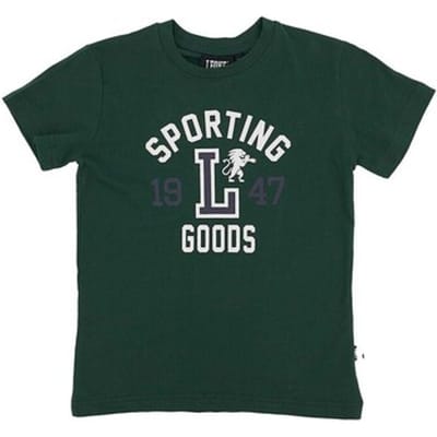 T-shirt Korte Mouw Leone 1947 Boy Short Sleeves College