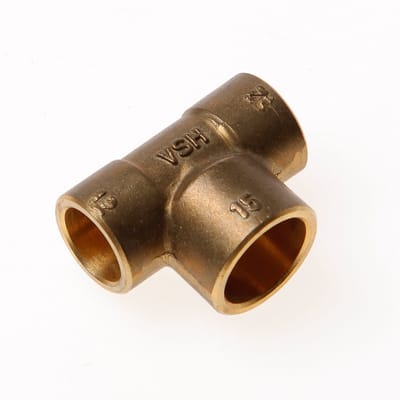DPS Verloop t-stuk 12 x 15 x 12mm
