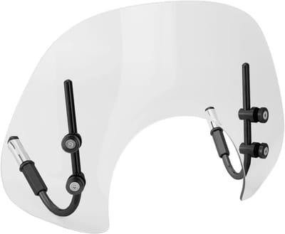 Scooter Windscherm - Winddeflector - Comfortabel Rijden - Verbetert Aerodynamica - 1 Stuk - Helder