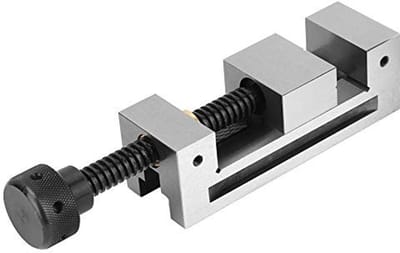 Dailygoods- Bankschroef Hoge Precisie - CNC Klemgereedschap - Slijpmachine - Vlakslijpen - Frezen - 50mm Breedte - 65mm Max. Klem