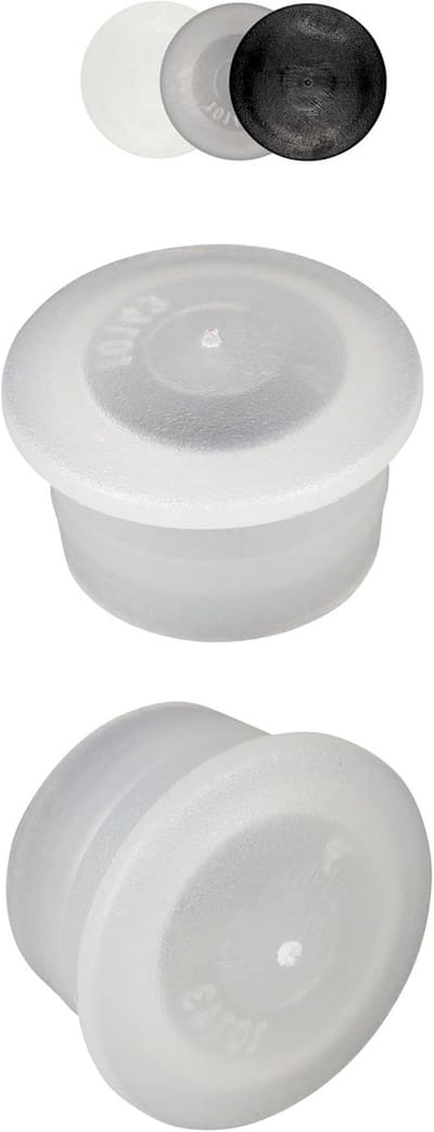 Set van 100 Stuks Blinde Stoppen voor Boorgaten - Afdekkappen in Diverse Maten en Kleuren