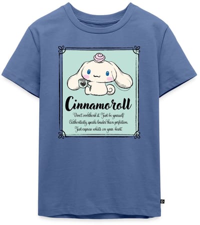 Cinnamoroll Don't Overthink It. Just Be Yourself Premium T Shirt Kinderen