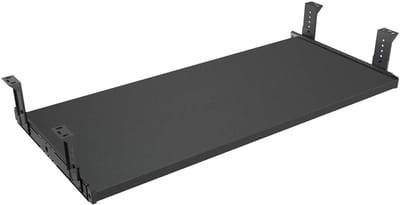 Toetsenbordlade Hout 53/60/76 cm Zwart Wit Bruin Verstelbare Lade