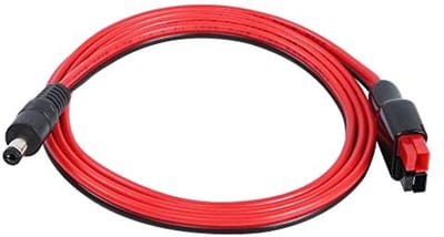 5.5mm x 2.1mm DC naar 45A Zonnepaneel Connector Adapter Kabel 16AWG voor Draagbare Generator en Backup Batterij