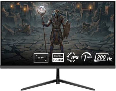 GameRaider ATUM GR27F20I 27 inch 200Hz 1ms Full HD Adaptive Sync IPS Gaming Monitor