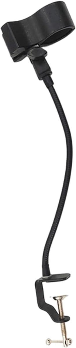 Verstelbare Arm Stand - Flexibele Houder - Apparaat Positionering - Robuuste Metalen Constructie - 30cm Flexibele Arm - Zwart