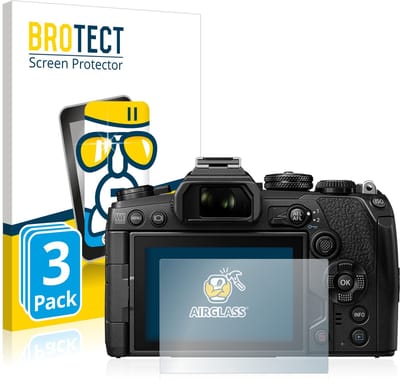 Screenprotector 3 Stuks voor Olympus OM-D E-M1 Mark III Beschermglas transparant