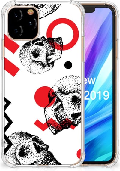 Extreme Case Apple iPhone 11 Pro Skull Red