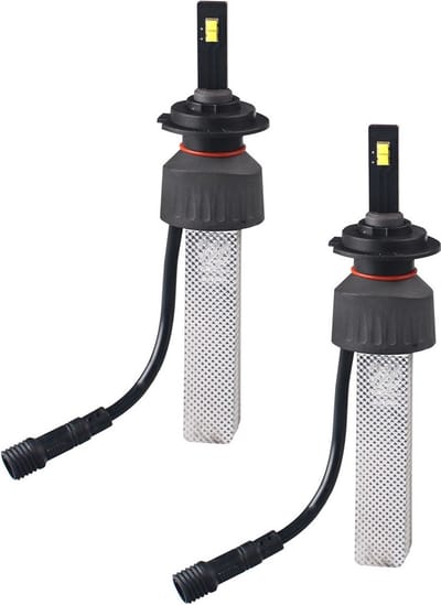 H7 koplamp set - daglichtwit 5700K - 40 Watt & 5200 Lm/stuk | 12V & 24V DC - passieve koeling