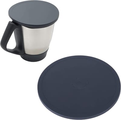 Herbruikbaar Siliconen Deksel voor Keukenaccessoires, Voedselveilige Deksel voor Fermentatie, Siliconen Komdeksels voor Mixers en Kookgerei