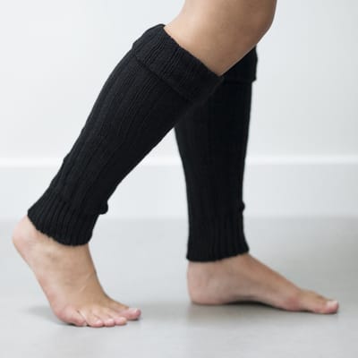 Bonnie Doon Beenwarmers Zwart Unisex Onze Size - Dames en Heren - Sleever - Legwarmer - Grof Gebreid - Wol - 1 paar - Warm - Comfortabel - Black - Nero - Mode Accessoire - BE021766.101