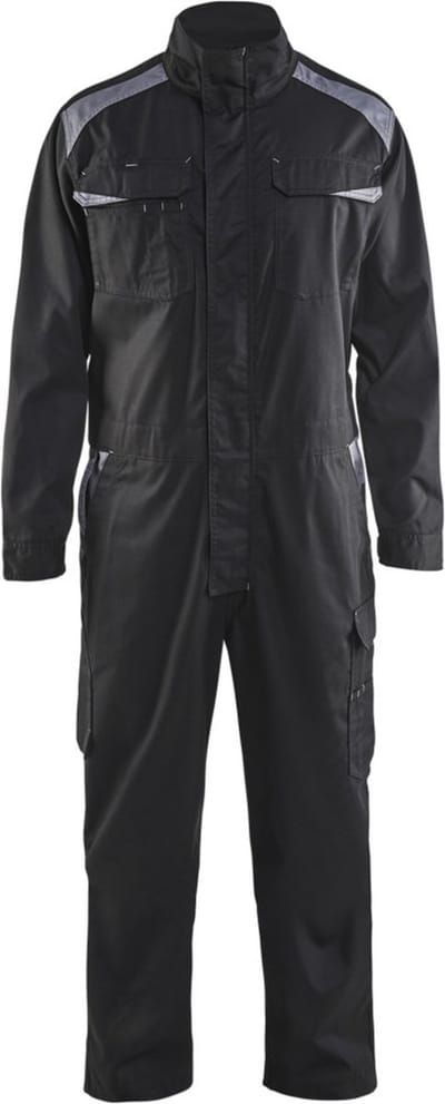 Blaklader Overall Industrie 6054-1800 - Zwart/Grijs - C44
