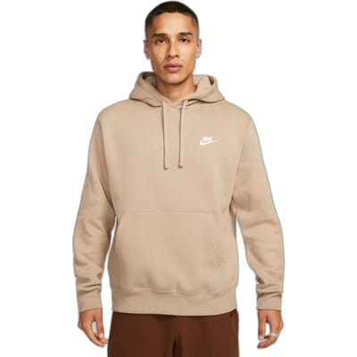 Nike fleece Hoodies Heren - Bruin - Maat M