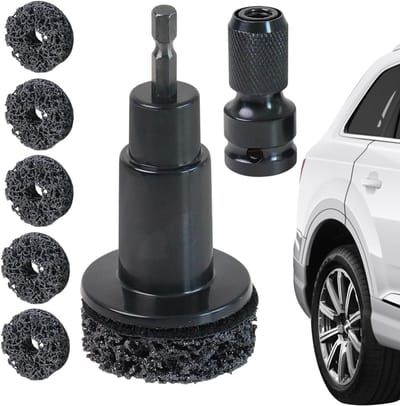 Remnaaf Reiniger - Roest Verwijderaar - Auto Onderhoud - Uniforme Slijpdruk - 11 cm Zaagdiameter - Set
