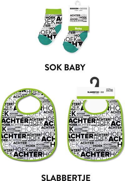 Slabbetjes en sokken met tekst - Baby cadeautjes en kraamcadeautjes - Achterhoek