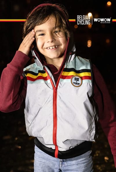 WOWOW Belgian Cycling Kids Jacket - Maat S