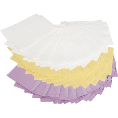 60 Stuks Disposable Tafeldoekjes voor Nail Art Zacht Waterdicht Oliebestendig Tafelmat voor Manicure Paars