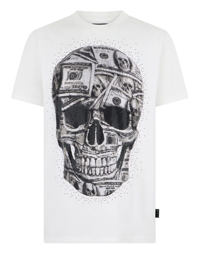 T-Shirt Met Ronde Hals En Korte Mouwen Skull