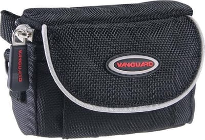 Vanguard | Peking 9 | Compactcameratas | Horizontaal | Met Riemclip en Schouderriem | Binnenmaat 9,5 x 6,5 x 2,5 cm | Zwart