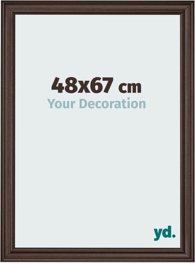 Your Decoration - Fotolijst 48x67 cm - MDF - Eiken Donker - Lazio