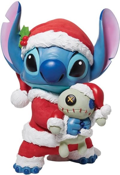 Lilo & Stitch Stitch In Santa kostuum Unisex beeld - meerkleurig - Standard