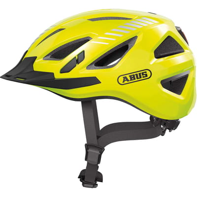 Fietshelm ABUS URBAN-I 3.0 signal yellow L - 56-61 cm - geel - Geschikt voor gebruik op elektrische fietsen - stadsfietsen - 300 g