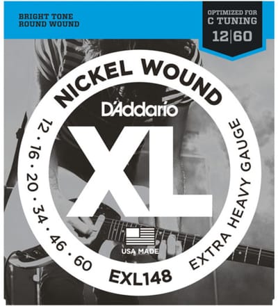 D'Addario EXL148 Snaren voor Elektrische Gitaar (12-60)