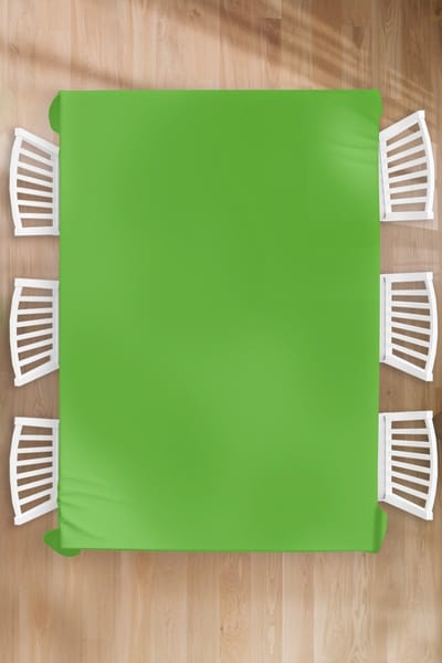 Tafelkleed - Tafellaken - 180x260 cm - Groen - Kleuren - Natuur - Binnen en Buiten