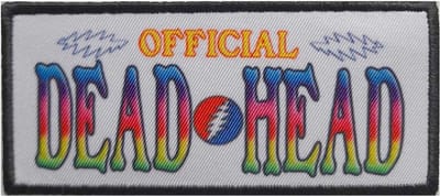 Grateful Dead - Official Dead Head Patch - Multicolours