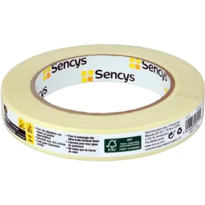 Sencys Universeel Afplaktape 50mx18mm