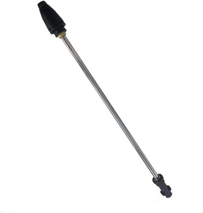 Turbo Mondstuk - Roterende Sproeier - Terras Reinigen - Krachtige Roterende Jet - 60 cm - Zwart