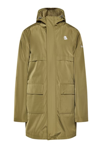 Schmuddelwedda Mackintosh Heren militaire olijf