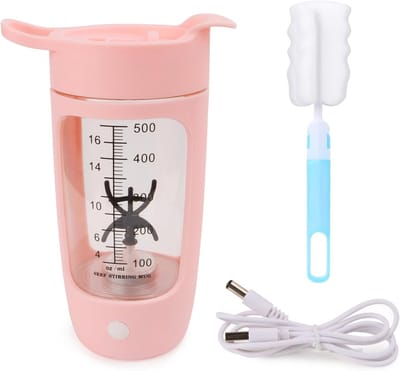 Lexium Elektrische Shakebeker - Elektrische fitness shake beker - Shakebeker - Fitness shakebeker - Elektrische proteïnebeker - Shakebekers - Shaker - Automatisch Roeren - Proteine Shaker - Automatische Sportbeker - Sporten
