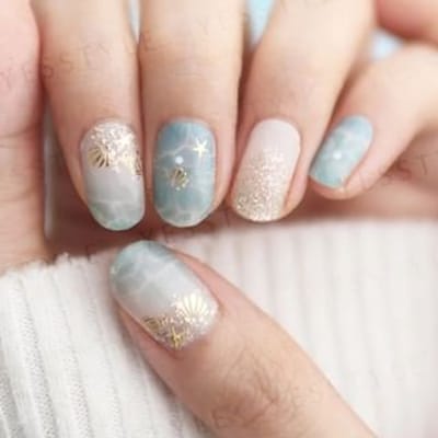Lunacaca - That Summer Nail Art Sticker 24 pcs